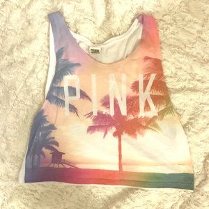 Victoria’s Secret Pink Muscle Beach Tank